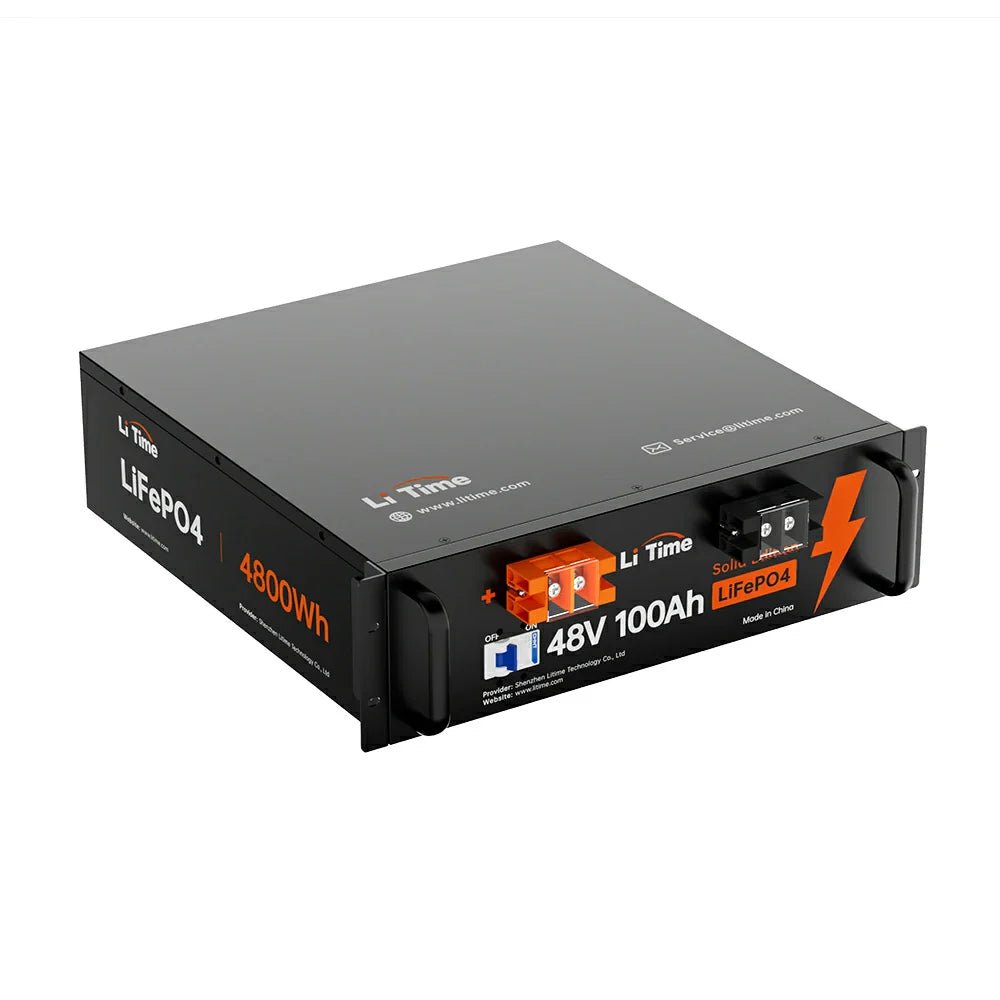 LiTime 48V 100Ah LiFePO4 Deep Cycle Lithium Batterie
