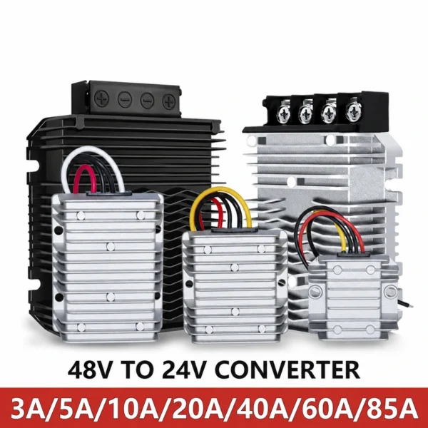DC 36V/48V Abwärtswandler zu 24V 3A 5A 10A 15A 20A 30A 40A 60A 85A 2000W Spannungsregler Buck Power Converter Modul Transformator