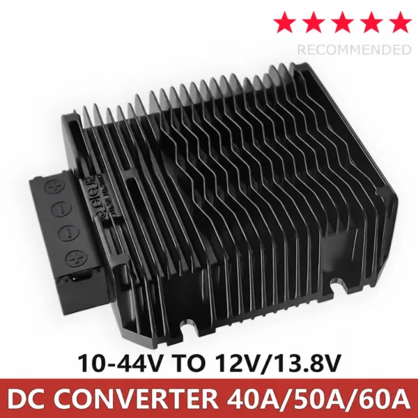DC10-44V 12.6V 14.6V 19V 28V zu 12V/13.8V 40A 50A 60A Boost-Buck Konverter DC Spannungsregler Stabilisator für LKWs