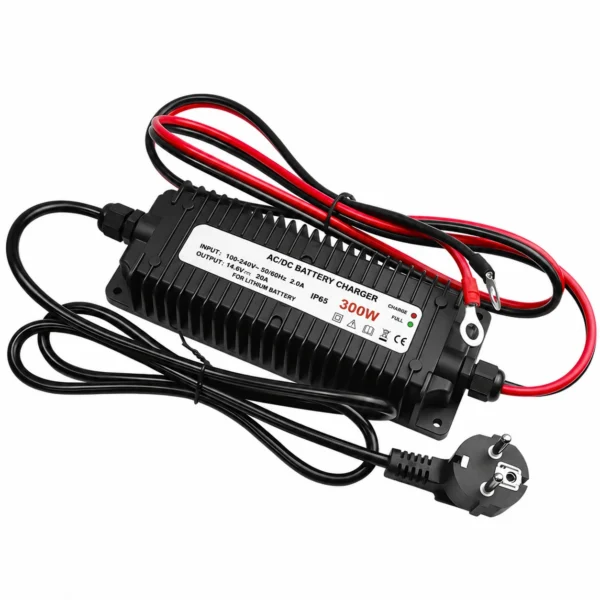 Boat/Camper Marine Lithium Battery Charger AC to DC 90-265V to 14.6V 29.2V 43.8V 58.4V 300W 600W 1000W Smart LiFiPO4 Chargers