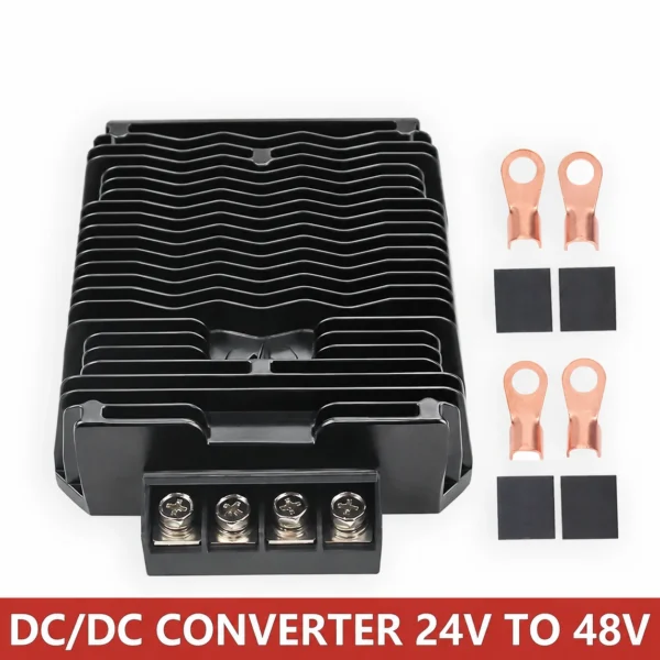 DC 24V Step Up para 48V Conversor de reforço 32A 42A 50A DC Regulador de tensão Conversores de energia à prova d'água Módulo Transformador