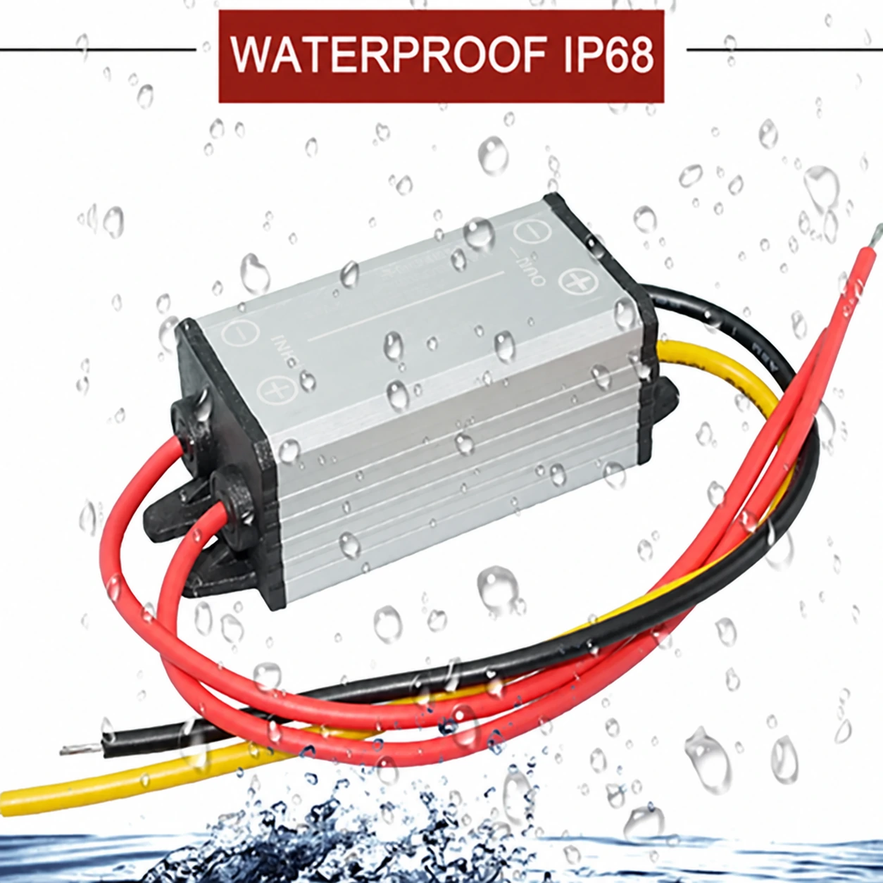 12V 24V 36V 48V 60V 72V para 5V 12V 3A Potência do carro DC Conversor Buck Step Down Tensão Fonte de alimentação Transformador à prova d'água - Image 5