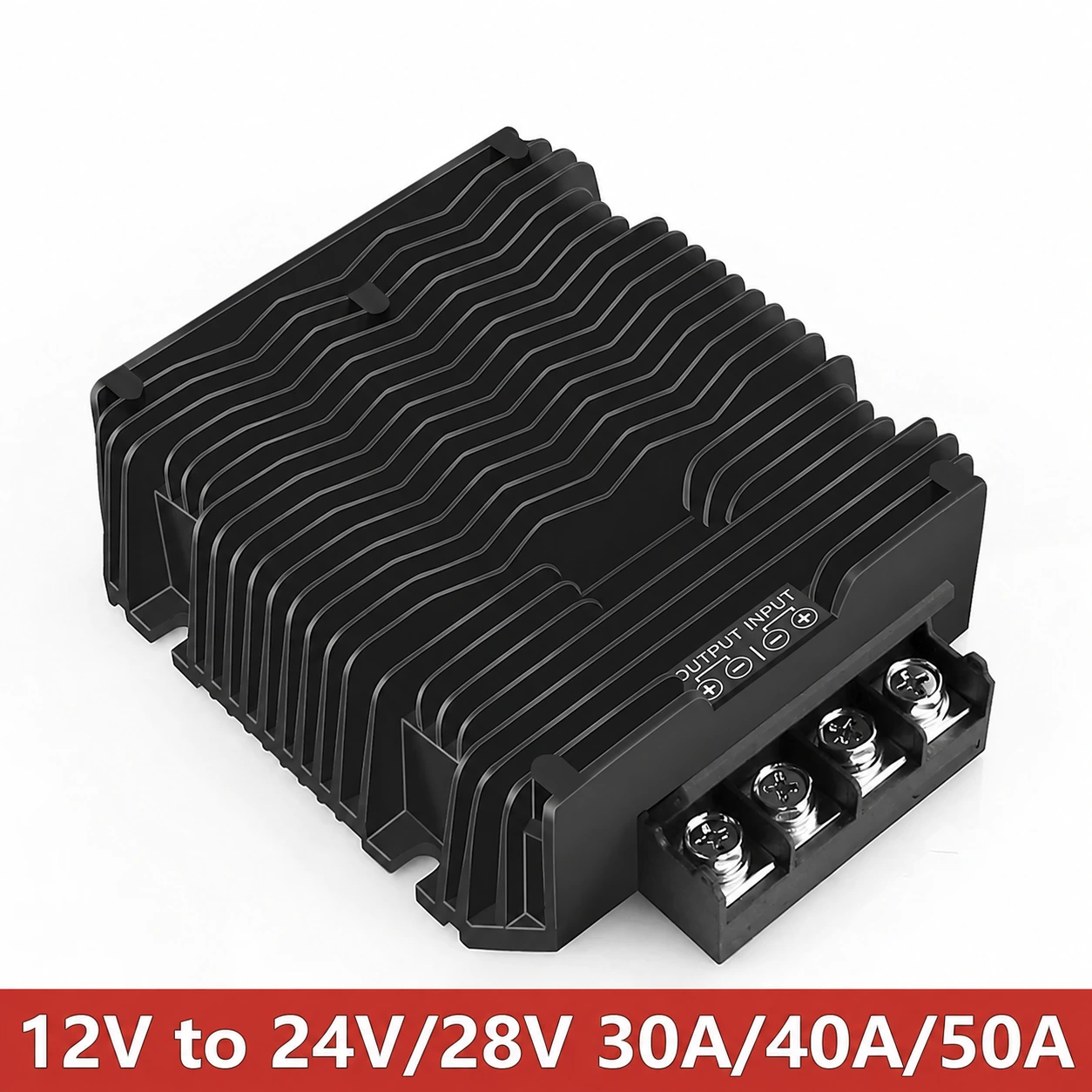 DC 12V Step Up to 24V 28V Boost Converter 25A 30A 40A 50A DC Voltage Regulator Waterproof Power Converters Module Transformer