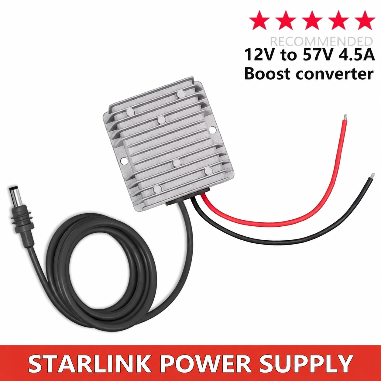 Nouveau produit Starlink DC vers DC Convertisseur 9-28V 12V 24V vers 30V 3.5A 57V 4.5A Transformateur de puissance Module élévateur haute puissance pour bus de voiture – Image 2