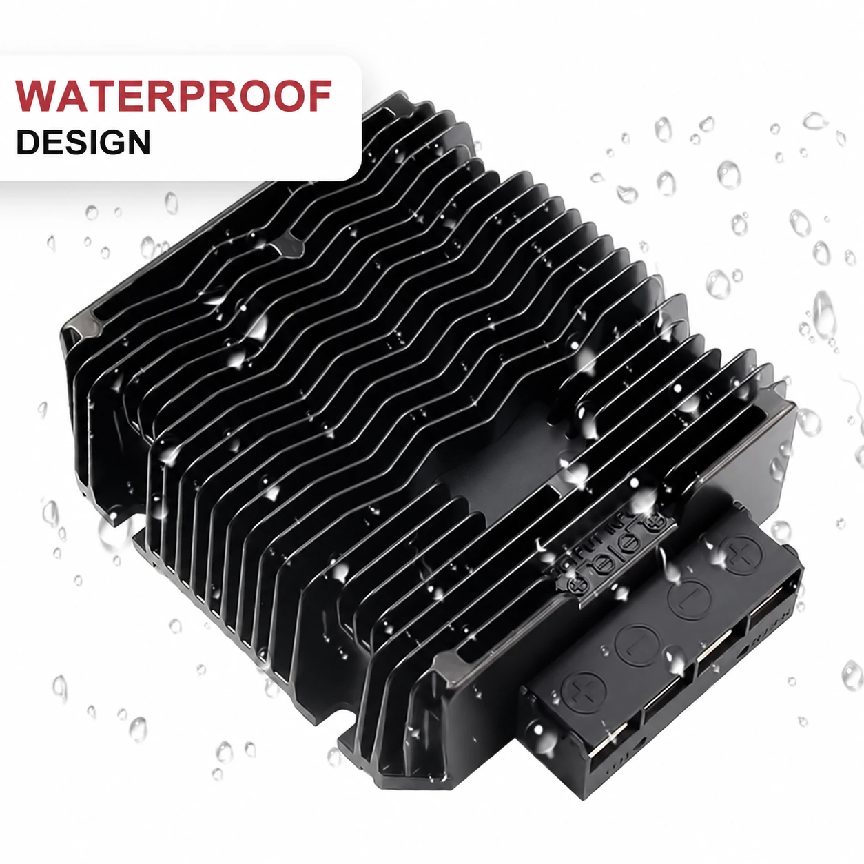 DC 14.6V 40A Lifepo4-Lithium-Batterieladegerät 18V-60V 580W Einstellbares Ladegerät für Wohnmobil-Gabelstapler-Autowäscher-Säure-Blei-Ladung – Bild 3