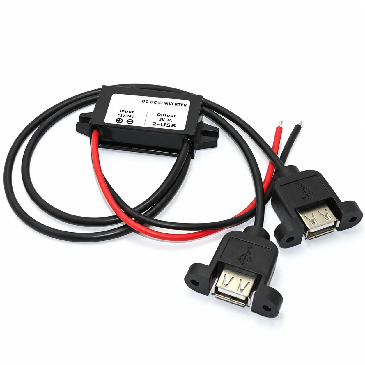 12V 24V para 3A 15W Conversor Step Down Adaptador de alimentação 8-32V Módulo Buck Mini USB / Micro USB / conector duplo USB / Type-C - Image 4