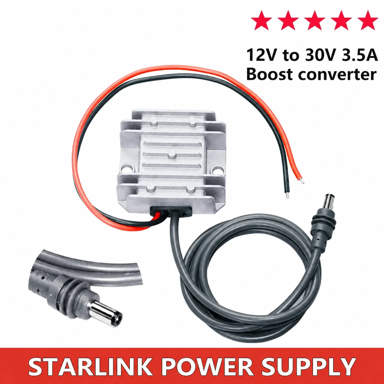 Nouveau produit Starlink DC vers DC Convertisseur 9-28V 12V 24V vers 30V 3.5A 57V 4.5A Transformateur de puissance Module élévateur haute puissance pour bus de voiture