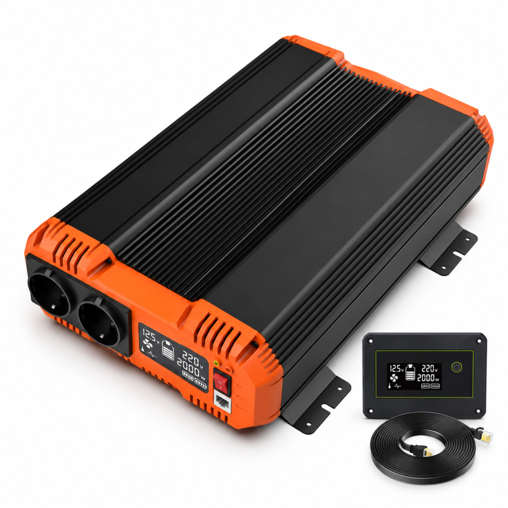PVShop 2500-3000W inverter family; accessories vary by model